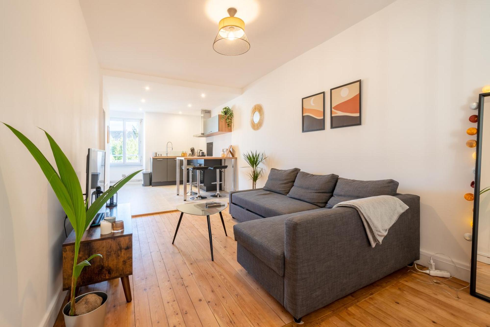 T2 Cosy A Deux Pas De La Gare Apartment *